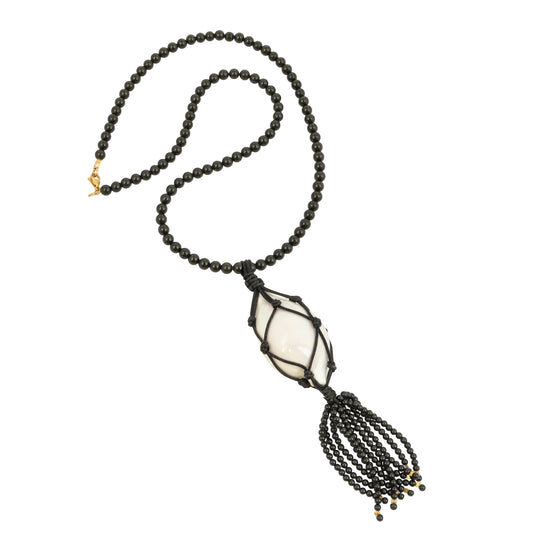 Jet Black Necklace