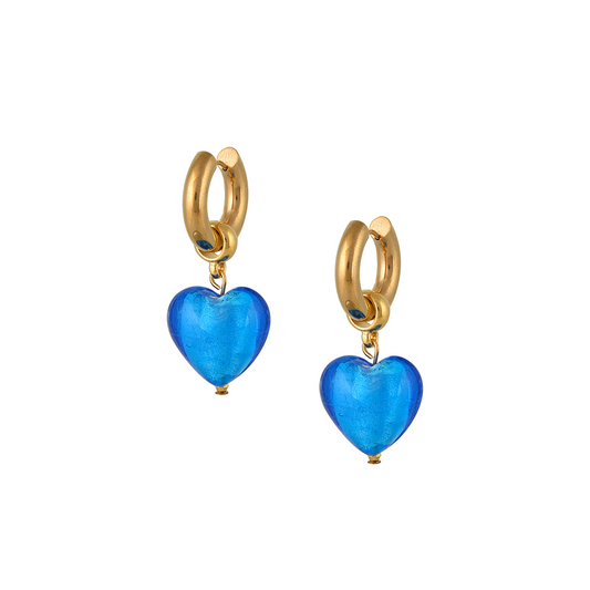 Heart Of Glass Earrings