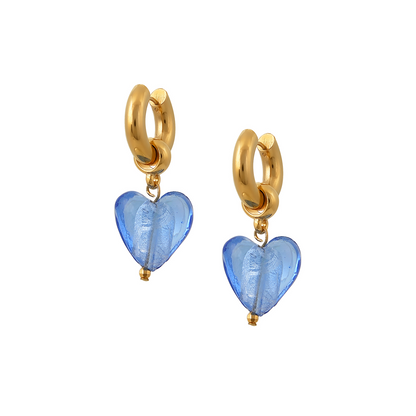 Heart Of Glass Earrings