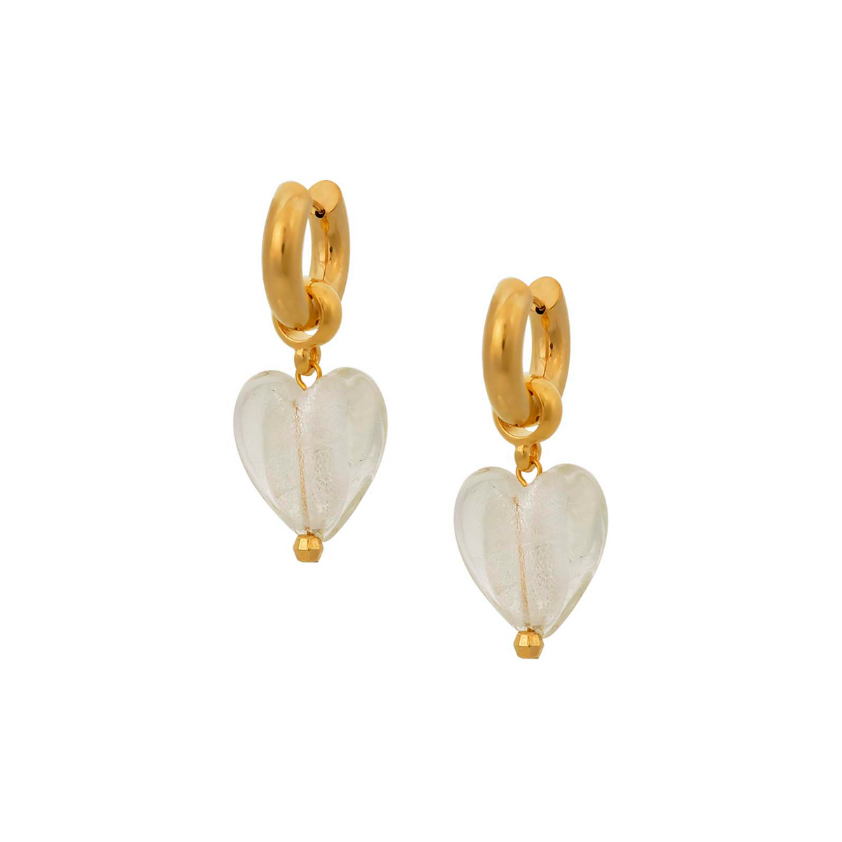 Heart Of Glass Earrings
