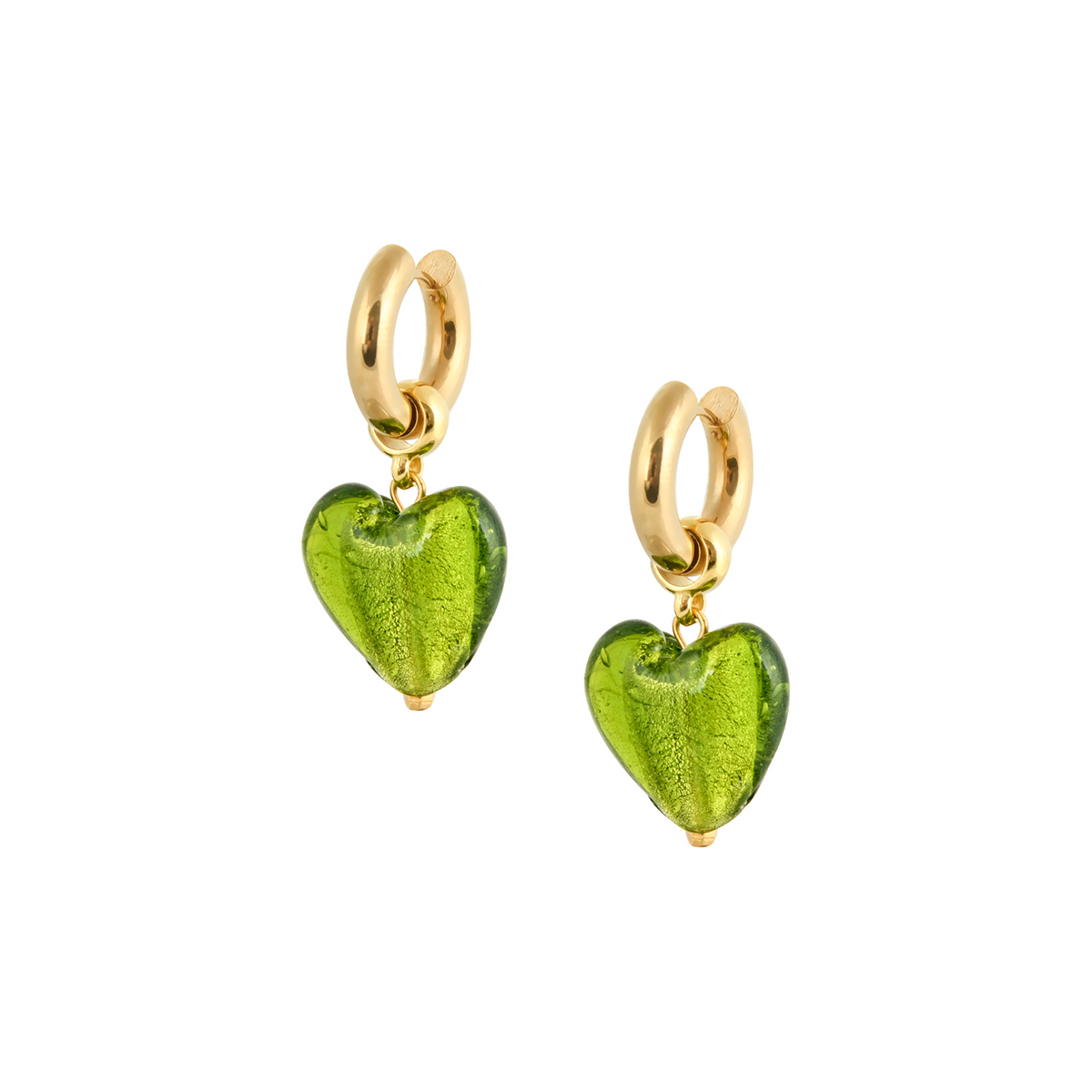 Heart Of Glass Earrings