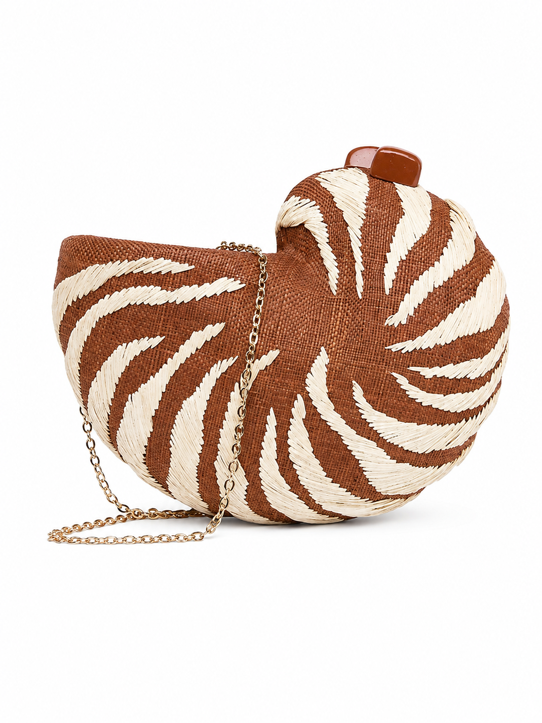 The Anna Clutch-Cocoa