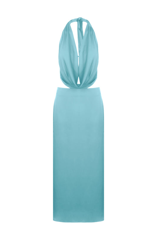 Adna Maxi Dress Aqua