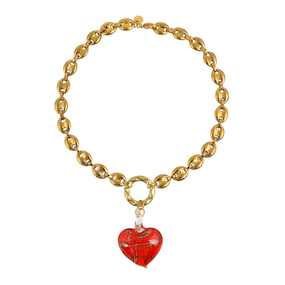 Heart Of Glass Necklace