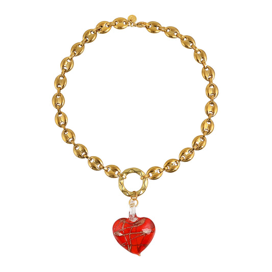 Heart Of Glass Necklace