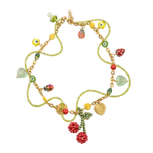 Cherry Bomb Necklace