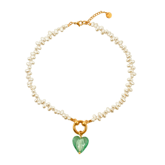 Matcha Lake Necklace