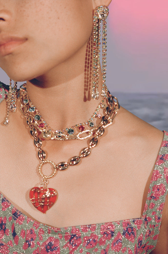 Heart Of Glass Necklace