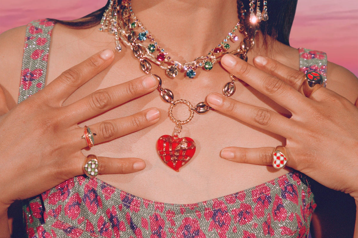 Heart Of Glass Necklace